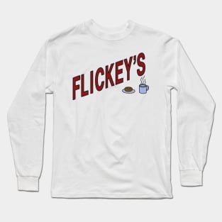 Flickey's Coffee Long Sleeve T-Shirt